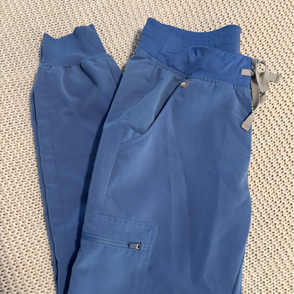 Figs Zamora Scrub Pant - Ceil Blue XS